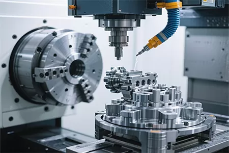 Research on the efficient processing of irregular parts by CNC turning and milling compound machine tools